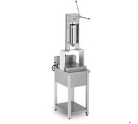 Royal Catering RC-CMM287 Machine ? Churros Chichis Poussoir Presse Appareil Professionnel (5 litres, 5 douilles, Acier inoxydable)