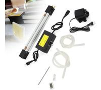 Machine à Cintrer à Chaud Acrylique Électrique chauffage, bande de plastique chaude, boîte à lumière, cintreuse PVC, épaisseur 1-6 mm, 30/60/125 cm, réglage de l'angle et de la longueur