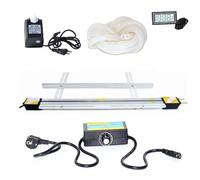 Machine à Cintrer à Chaud Acrylique Électrique et PVC, outil de chauffage pour bandes de 30/60/125 cm avec support de réglage de la longueur, refroidissement par circulation d'eau, 30 cm