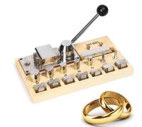 Machine à cintrer des bijoux, presse à manivelle pour la fabrication de bagues et de bracelets, construction en acier durable