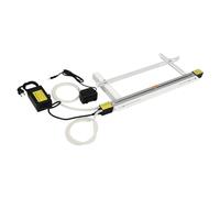 Machine à cintrer électrique acrylique 1000 W avec support réglable, température réglable de 0 à 420 °C, plaque en plastique PVC, cintreuse pour acrylique PP, PVC, PC