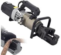 Machine à cintrer hydraulique de barre en acier, 1200 W, électrique portable pour plier et redresser les barres d'armature, cintreuse manuelle pour projets de construction et de bricolage