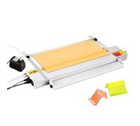 Machine à cintrer l'acrylique, cintreuse pour plastique PVC acrylique de 60 cm avec pompe à eau, température réglable, support pliable, angle réglable, chauffage pour machine à cintrer