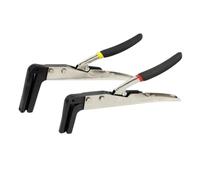 Machine à cintrer l'acrylique Outil de plia de tôle plate en aluminium et acier inoxydable, dispositif de plia d'angle, canal métallique, lettre publicitaire, 1 pièce(1 Angle bender 80mm)