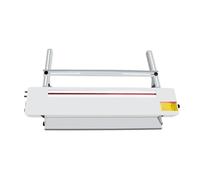 Machine à cintrer l'acrylique Régulateur de presse acrylique 60 cm Chauffage de presse à chaud en PVC refroidi par eau avec support de positionnement de longueur/angle(30cm)