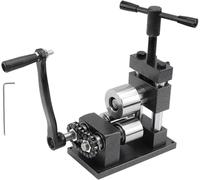 Machine à cintrer les anneaux à manivelle, outil polyvalent 2 en 1 pour plier des bijoux, presse à bagues pour former des cercles et des bandes de pression