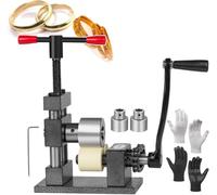 Machine à cintrer les anneaux, presse à bijoux manuelle à manivelle pour la fabrication de bagues avec tige en acier