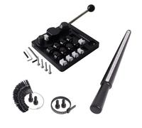 Machine à cintrer les bagues avec matrices en nylon - Kit de fabrication de bijoux, outil de cintrage de bagues pour loisirs créatifs et anneaux de cuillère faits à la main