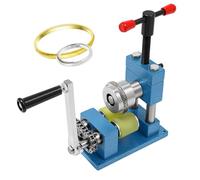 Machine à cintrer les bracelets à manivelle, presse à anneau multifonction avec poignée à ressort pour la fabrication de bijoux, formant de l'or et de l'argent