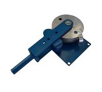 Machine à cintrer les tubes manuelle, cintreuse de tubes ronds en acier et de tubes carrés, outils de meulage de cintrage Presse plieuse(14mm Roundx100mm)