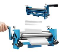 Machine à cintrer manuelle de plaques métalliques, dispositif de roulement antidérapant robuste pour tubes et tôles en acier, cintreuse manuelle efficace pour formes rondes, idéale pour les ateliers