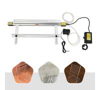 Machine à Cintrer, Plieuse à chaud en acrylique, plieuse plastique PVC allia d'aluminium avec support réglable adapté aux matériaux thermorétractables