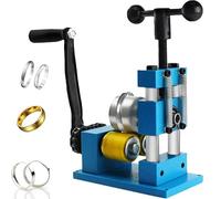Machine à cintrer pour bagues et bracelets - Outil de fabrication de bijoux à manivelle pour façonner le métal et projets de bricolage