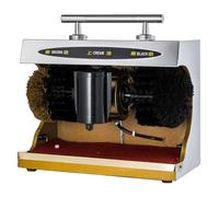 Machine à cirer automatique pour chaussures électrique avec double brosse combinée, faible bruit, nettoyage facile pour la maison
