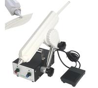 Machine à colle thermofusible à pédale, distributeur de colle avec température et angle réglables, dispositif de dosage automatique avec buse de 2,6 mm, pour le scellage de cartons