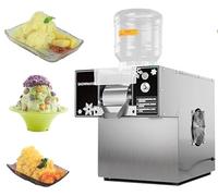 Machine à cône de neige pour machine à cône de neige Snowflake Ice Maker, rasoir commercial en acier inoxydable 360W / 750W / 1200W avec 2 barils, vitesse réglable pour restaurant, food truc