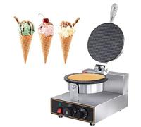 Machine à Cônes Crème cornets de glace électrique, commerciale, 1 200 W, avec contrôle de la température et du temps, poignée, pour restaurant, boulangerie, snack-bar, famille, simple - 220