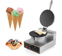 Machine à Cônes De Crème Glacée Commerciale, Gaufrier électrique 1200w, Plages De Température De 50°c à 300°c, pour NEMS Ou Omelettes, Salles De Gâteaux, Restaurants D’équipe