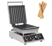 Machine À Cônes de Gaufres Churro, Machine À Churros Électrique Commerciale avec 8 Tranches de Churros Espagnols, Minuterie du Panneau de Commande, Machine À Churros Électrique Espagnole