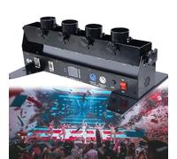 Machine à confettis avec canon à confettis, effets télécommandés et commande sans fil pour fêtes, mariages et concerts