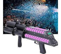Machine à Confettis électronique Confettis De Mariage Machine De Pulvérisation De Confettis Portable pour L’Ambiance De Bar Scène Pistolet à Confettis De Pétales D’Argent