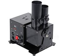 Machine à confettis - Lanceur de confettis électrique professionnel à 2 canons DMX512 avec télécommande pour fêtes, clubs et concerts