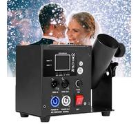 Machine à confettis Lanceur portable, souffleur professionnel DMX/télécommande pour mariage, discothèque, spectacle, scène, fête