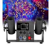 Machine à confettis portable, lance-confettis, canon électrique professionnel, souffleur d'effets de scène, télécommande sans fil pour concerts, fêtes et événements