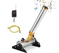 Machine à confettis Salute Machine, machine à ruban 150 W, canon lanceur de confettis de performance de célébration, l'atmosphère de la scène est poussée à un point culminant par du papier coloré