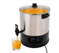 Machine à conserve électrique en acier inoxydable 16 l avec robinet