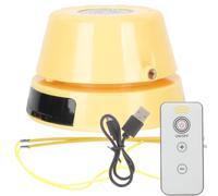 Machine à Corde à Sauter Automatique pour Garçon Fille Compteur | Intérieur en ABS Jaune, Télécommande et Câble USB Inclus, pour Cours D’eps et Gym