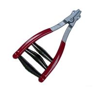 Machine à cordes à trois ressorts pour tennis et badminton, pour un entretien efficace de la tension et une protection des cordes, facile à utiliser (rouge)