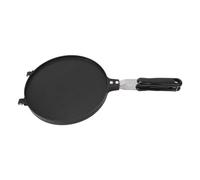 Machine à cornets de gaufre de 8,7 pouces pour usage domestique, machine à cornets de glace avec revêtement antiadhésif, appareil pour préparer des cornets croustillants et des (Style brillant)