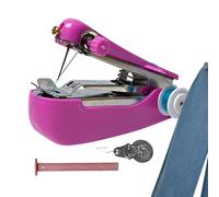 Machine à Coudre à Main - Métal PP 12x2.5x7cm, Kit Mini Appareil de Portable | Machine à Coudre Portable Résistante à la Chaleur pour Débutants, Voyage, Bricolage, Réparations Domestiques.
