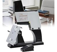 Machine à coudre à plat et à cheval robuste A3, machine à relier automatique 2 en 1, agrafeuse électrique professionnelle avec pédale, for reliure de brochures et pliage de papier