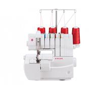 Machine à coudre à point de recouvrement Singer 14T970C avec une garantie de 5 ans et 10 000 mètres de fil gratuit.