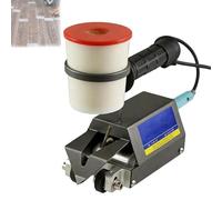 Machine à coudre automatique de placage circulaire, machine de patchwork de placage, épaisseur 10-100 fils, épissage du bois, utilisée for les projets de décoration douce et de patchwork