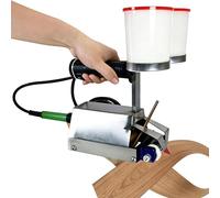 Machine à coudre automatique de placage cycloïde 60 W pour panneaux en bois, patchwork efficace en placage de bois, idéal pour l'épissage industriel