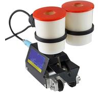 Machine à coudre automatique pour placage 60 W, machine à patchwork cycloïde portative en acier inoxydable, couture de placage sur panneaux de bois de 0,1 mm à 1 mm pour le travail du bois et la déc