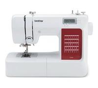 Brother Machine à coudre électronique CS10s – 40 points, enfile-aiguille, écran LCD – Blanche