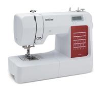 Brother Machine à coudre électronique CS10s – 40 points, enfile-aiguille, écran LCD – Blanche