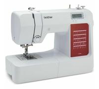 Brother Machine à coudre électronique CS10s – 40 points, enfile-aiguille, écran LCD – Blanche