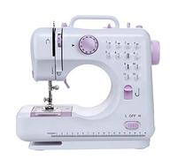 Machine à coudre domestique multifonctionnelle à 12 aiguilles, électrique, portable, Double fil Couture inversée Deux vitesses