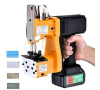 Machine à coudre électrique sans fil, machine à sceller et fermer les sacs Burla tissés, idéale pour les réparations rapides et l'étanchéité des coutures