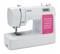Brother Machine à coudre électronique CS120WTs – Écran LCD, LED, 750 pts/mn – Blanc