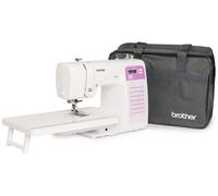 Brother CX70PES (Nouveau Modèle) - Machine à coudre électronique avec 70 points de Couture + Table et Sac inclus, White
