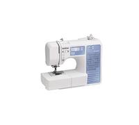 Brother Machine à coudre électronique FS100WT - 100 pts - Blanc et bleu