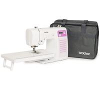 Brother CX70PES (Nouveau Modèle) - Machine à coudre électronique avec 70 points de Couture + Table et Sac inclus, White
