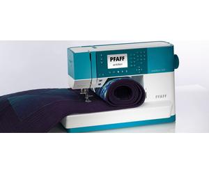 Machine à coudre électronique Pfaff Ambition 620 avec garantie de 5 ans et table d'extension gratuite.