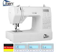 Machine à coudre électronique - Uten -200 points intégrés -8 types de boutonnières -écran LCD -Enfileur d'aiguille intégré